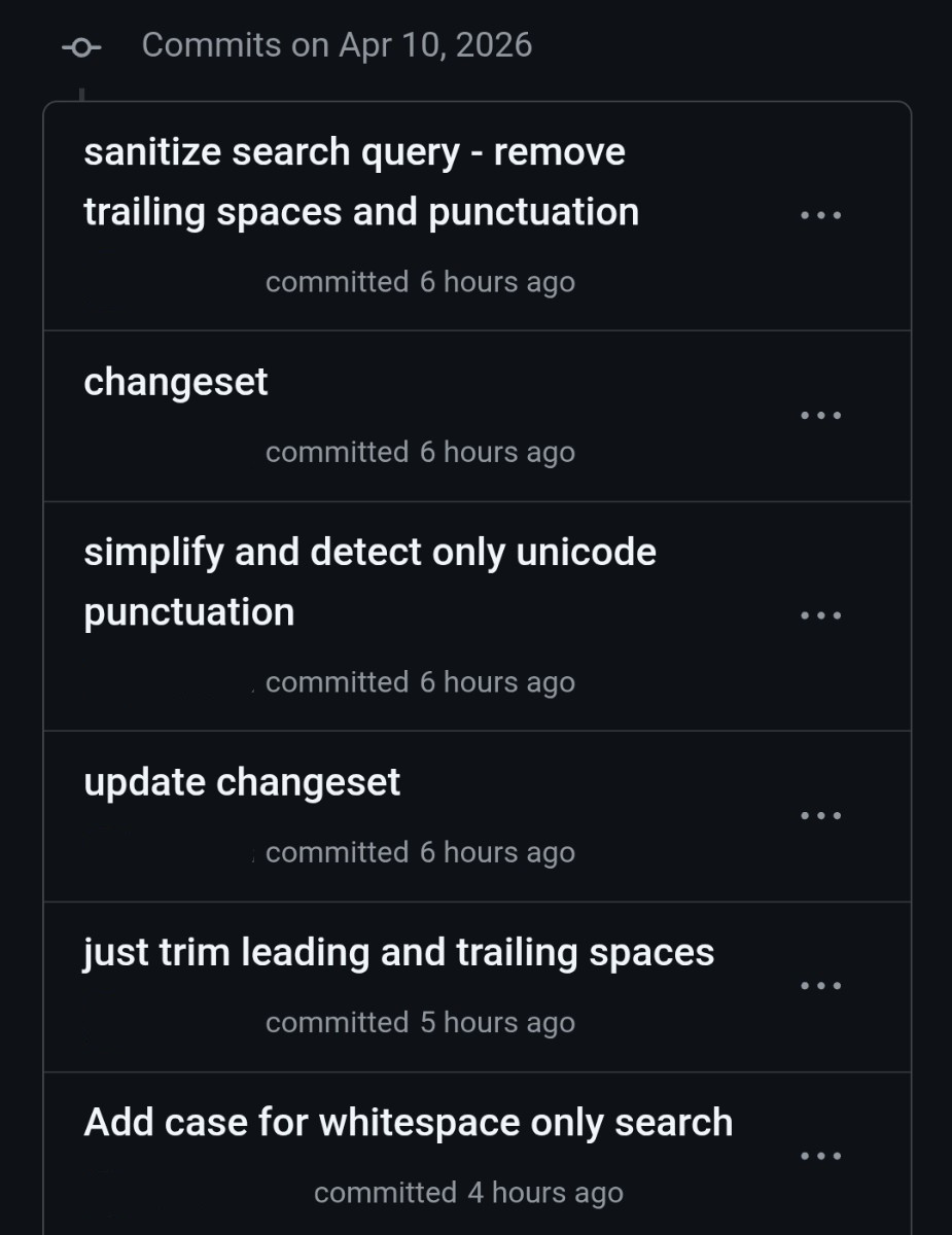 Popular repo, maintainer's PR, slop commits